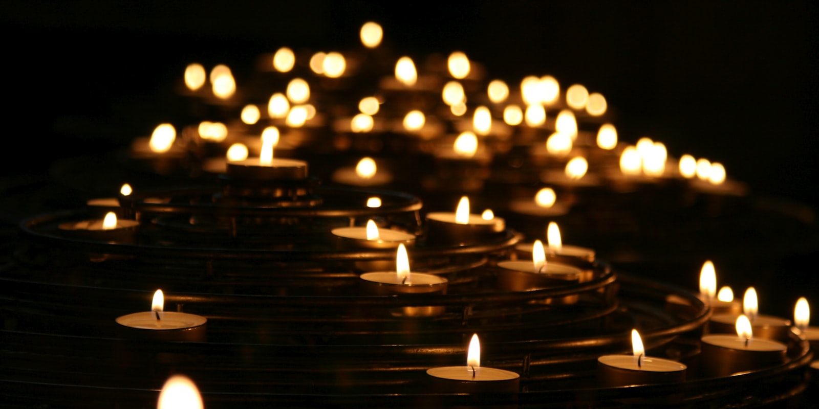 Premium scented candles creating ambience